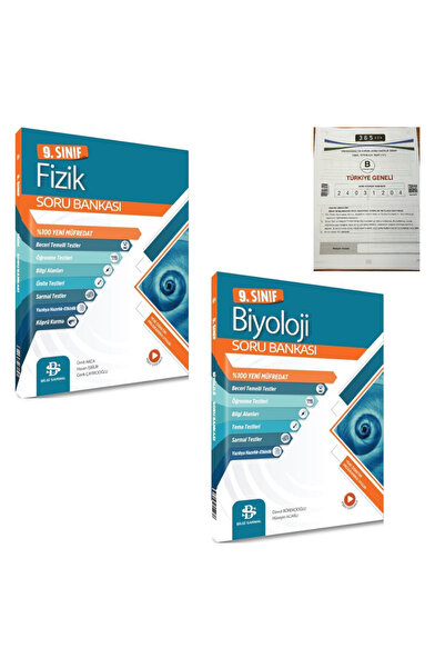 Bilgi Sarmal Yayınları Bilgi Sarmal 9. Sınıf Fizik Biyoloji Soru Bankası + Tü...