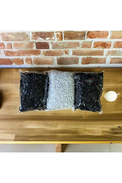 seçkin plastik Siyah Kilitli Etiket Ipi (1000 ADET)