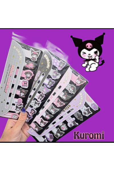 Yağmurella 1 Piece Kuromi Post-It Adhesive Note Paper