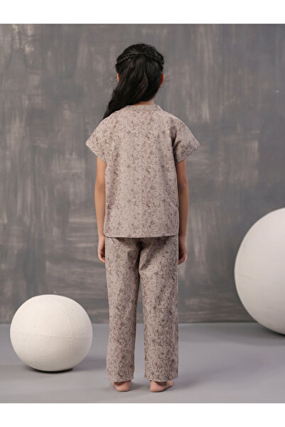 Sanskrutihomes By Styli Geometric Print Top & Pyjama Set