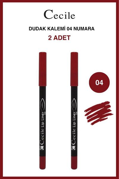 Cecile Intensive Color Lip Liner - Permanent 04 X2
