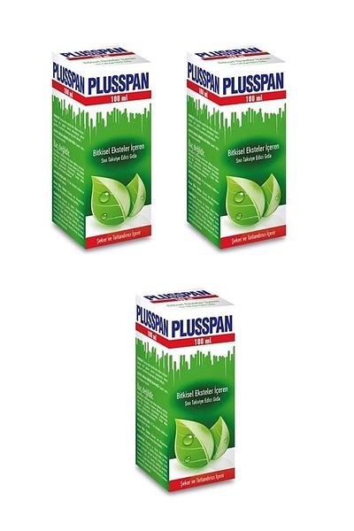 LedaPharma Plusspan Syrup 100 ml 3 Boxes : 10-2027