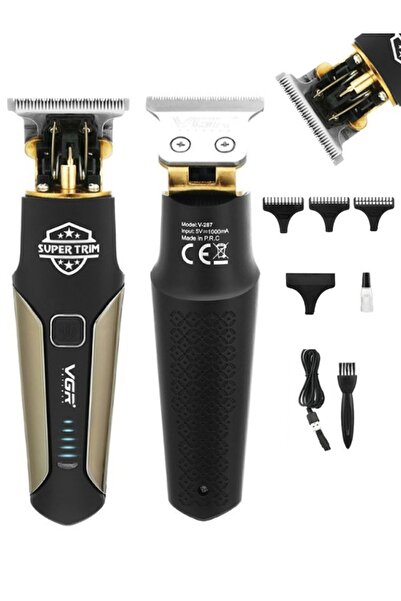 VGR Professıonal Super Trim Saç Sakal Vücut Tıraş Makinesi Erkek Bakım Seti Kuaför Kesim