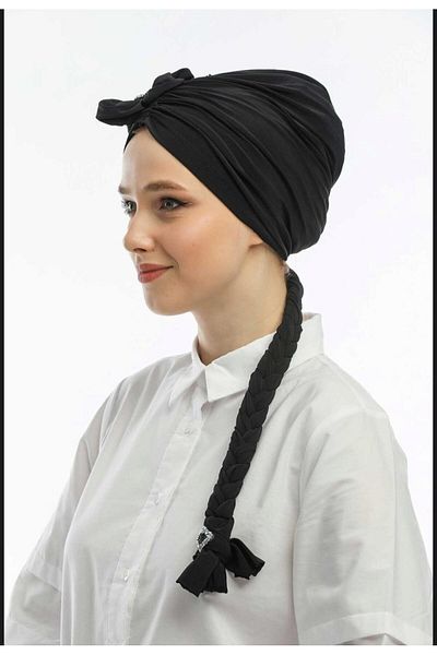 mikam Κομψά σχεδιασμένο - Floral Braided Beauty Stamp με Lycra και Πισίνα/Θαλάσσιο Καπάκι