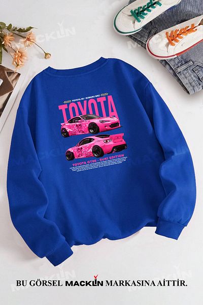 macklin Hanorac unisex pentru bărbați și femei Fast Crew Neck - Furious Bullet Suki EVO IX Printed