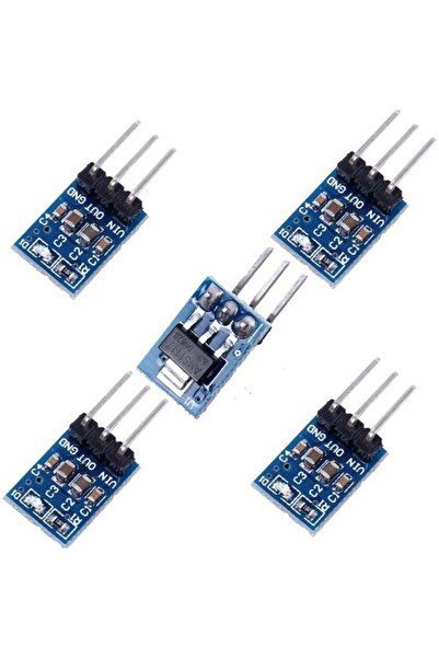 Sensör Modül 5’li Paket Ams1117-3.3v 800ma Dc Voltaj Regülatörü - Giriş 4.75v...