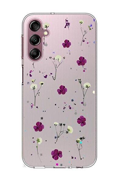 3GEN CASE Samsung Galaxy A35 Uyumlu Desenli Şeffaf Silikon Kılıf