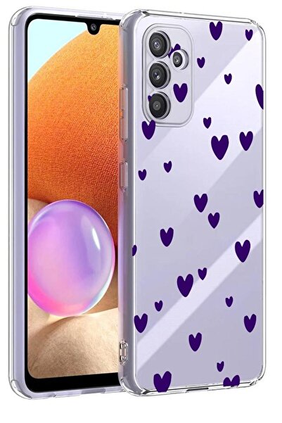 3GEN CASE Samsung Galaxy A34 Uyumlu Desenli Şeffaf Silikon Kılıf