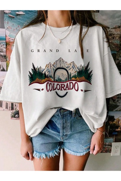 Jose Clothing Tricou oversize din bumbac organic - decolteu, maneca scurta, i...