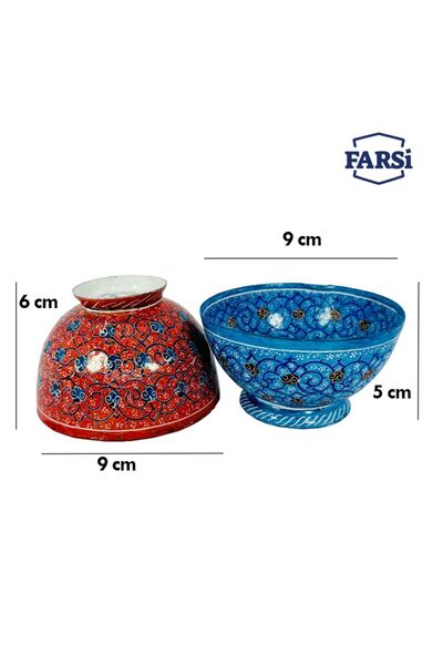 kuyaş Bakircilik Mükemmel el yapımı Lüx emaye Bakır Kase Reçellik ,Çorbalık ,...