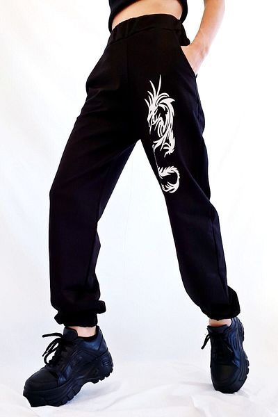 twentyone Dragon Black Jogger Tracksuit