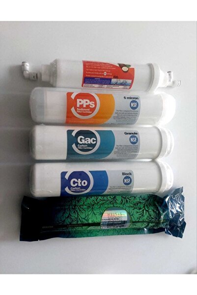 YEŞİLLİ STORE Su Arıtma Cihazı Filitre Seti 5 'lü Set Ravent , Tiger ,aquma, ...