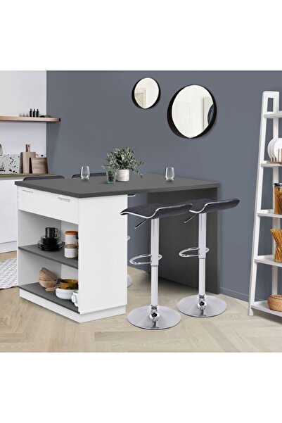 GC Milena Mutfak Adası - Alt Modül 120 Cm Antrasit