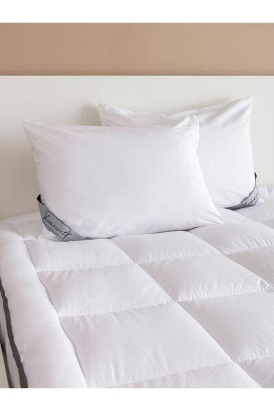 homewell White Single Comfortable Sleeping Pad - 100% Pure Bamboo Hypoallergenic