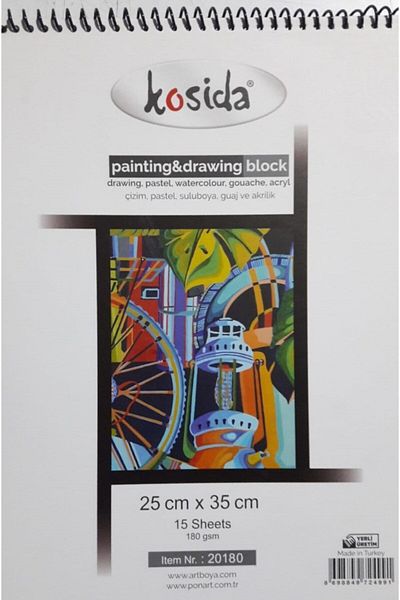 kosida 20180 25x35 180 Gr Drawing Book