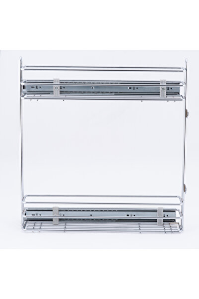 Azra Mutfak Teleskopik Raylı, Şişelik-deterjanlık, Metal Kiler Sistemi Genişlik 22 Cm