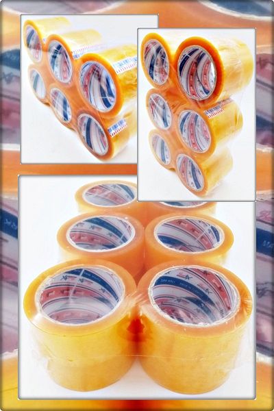BANTFİX Transparent Duct Tape 42 mm X 90 Mt a Quality Tape 12 Pieces