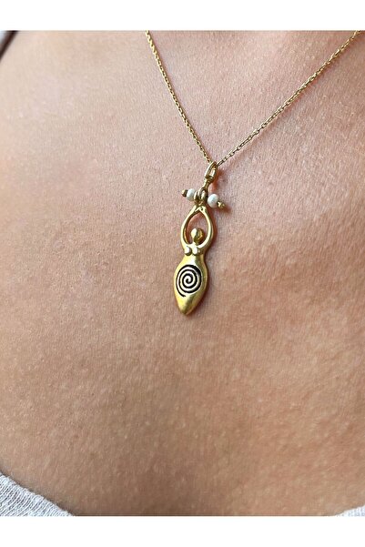 Miltonia Kibele Özel Tasarım Gümüş Kolye