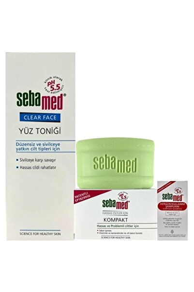 Sebamed Clear Face Yüz Temizleyici Tonik 150 ml, Hassas Ciltler İçin Sabun 10...
