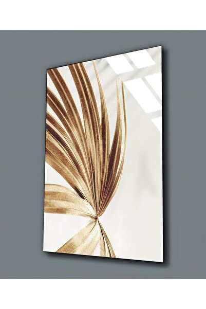 Harikabirev HARİKABİREV | PIATRĂ INESĂBILĂ (TEMPERATĂ) TABLĂ PALMĂ ALB-AUR 03...