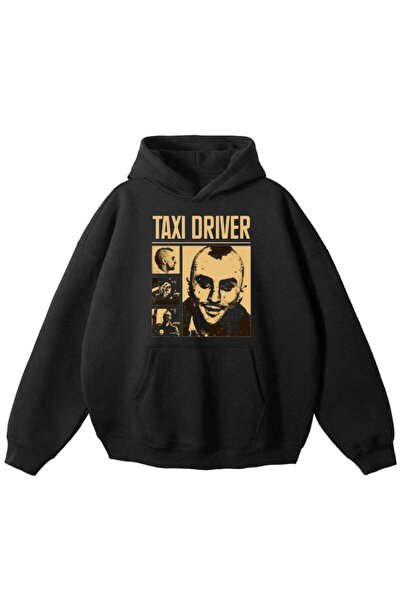 MAYDAY CULTURE Hanorac unisex Taxist - Trei fire, cu croiala largi