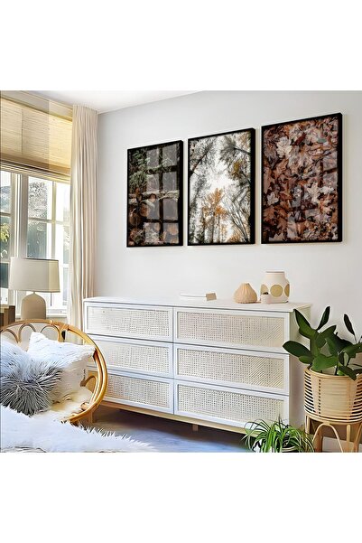 Harikabirev HARİKABİREV|KAHVERENGİ TONLAR SONBAHAR KOMBİNİ  |ÇERÇEVELİ CAM TA...