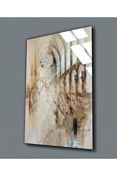 Harikabirev HARİKABİREV | STICLA INERABLE (TEMPERATA) TABLO ANTIC INVECHIT | TMTEKLİ