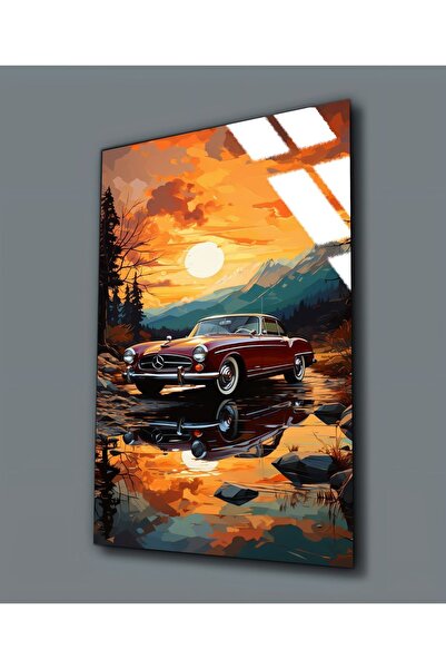 Harikabirev HARİKABİREV | TABLA DE MAȘINĂ ROȘUĂ DE STICLA INRĂZĂTĂ (TEMPERATĂ...