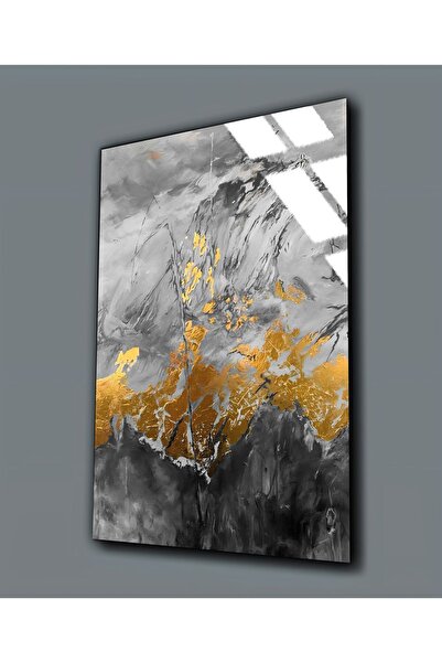 Harikabirev HARİKABİREV | PIEȚĂ ABSTRACTĂ PE STICLA INESPRIMĂBILĂ (TEMPERATĂ)...