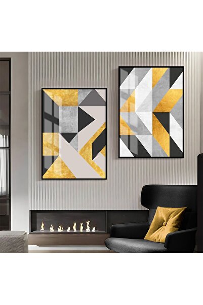 Harikabirev HARİKABİREV | COMBINAT DE ABSTRACTE CU MODELE NEGRU-AUR-GRIG 001 ...