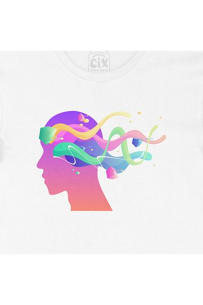 Cix Tricou Mindfulness Colorful Thoughts