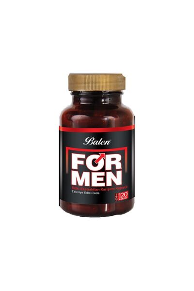 Balen Formen Bitki Ekstraktları Karışımı Kapsül Takviye Edici Gıda