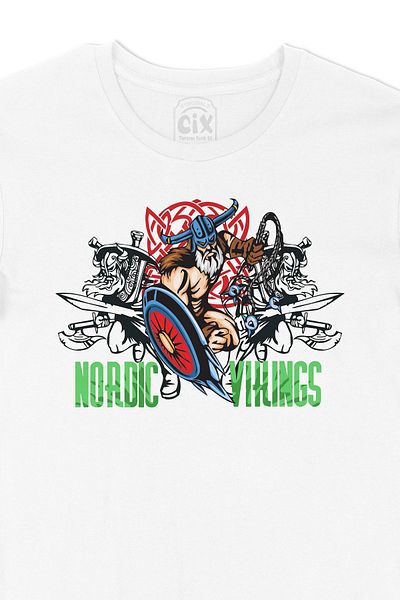 Cix Tricou Nordic Vikings