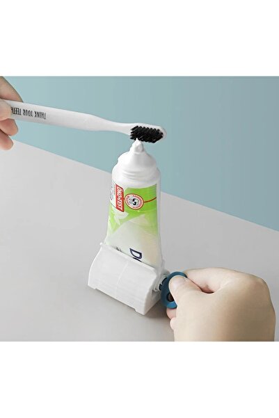 Raftantopla Συσκευή συμπίεσης κρέμας σωλήνα οδοντόκρεμας 2 τεμαχίων