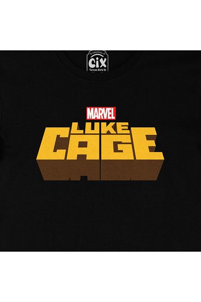 Cix Μαύρο μπλουζάκι Luke Cage
