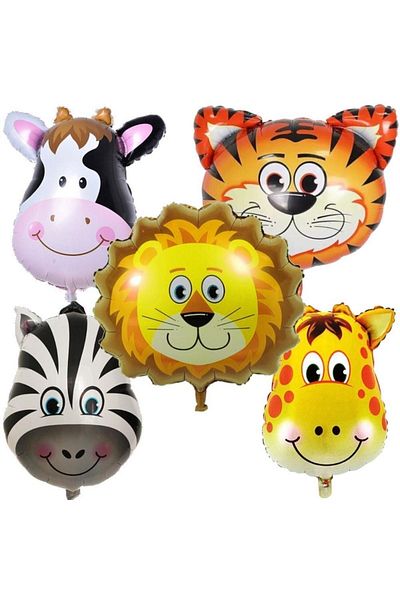 Asya Aksesuar Safari Set of 5 Balloons S649 Ikm