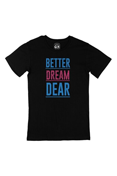 Cix Black T-Shirt with Better Dream Dear Pocket Logo Design