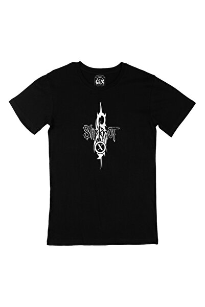 Cix Crna majica sa dizajnom logotipa Slipknot