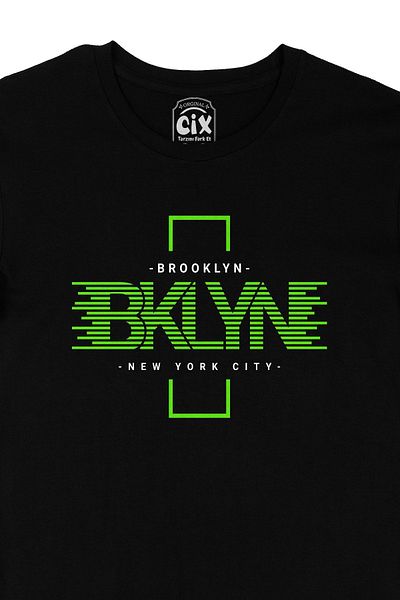 Cix Μαύρο μπλουζάκι Brooklyn New York City