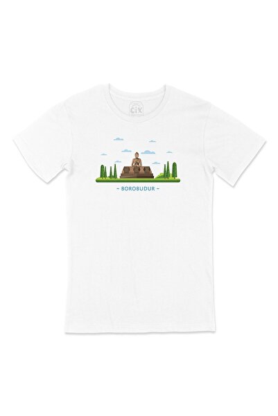 Cix Tricou alb Grand Hotel Taipei cu logo-ul de buzunar