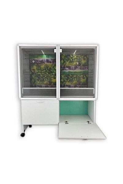 İstanbul Kafes - Model Salma5d - Pvc Kuş Dolabı – Dolap Kafes – Pvc Kafes – Salma Kafes