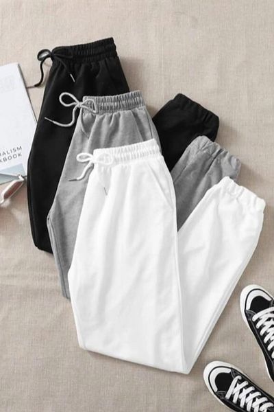 npLStore Plus Size - Σετ Jogger Φούτερ 3 χρωμάτων