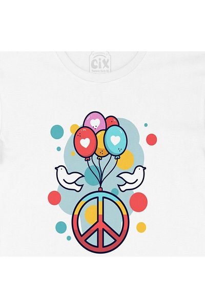 Cix Tricou Peace And Love