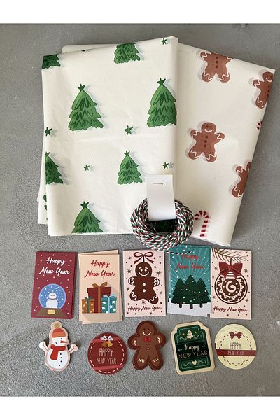 Meyofficial Christmas themed mixed packaging kit
