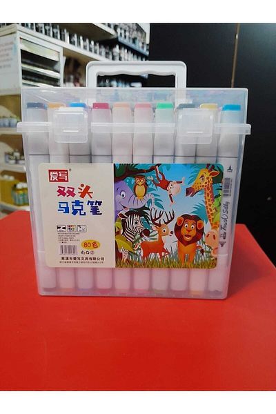 Pai Gebzeli Artist Double Ended Marker Pen Set 80's in Special Box