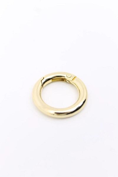 Beilys BEİLYS Accessory Gold Spring Ring Gold Color For Knitting And Straw Bags 10 LU
