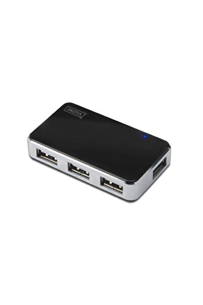 Generic Brand Hub 4-port USB 2.0 HighSpeed, Power Supply, black