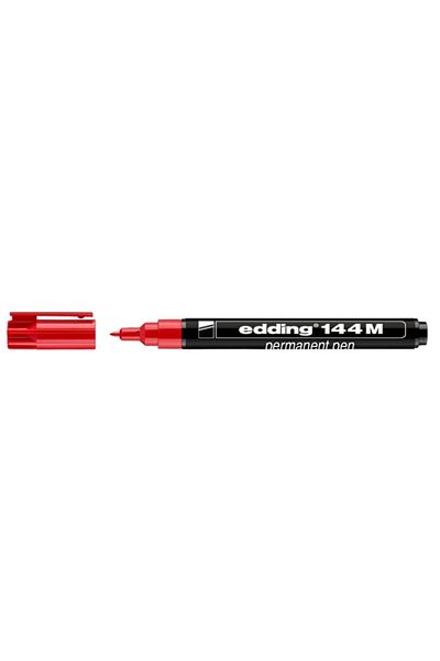 Edding Permanent Acetate Pen - Red 144 M, Pack of 10