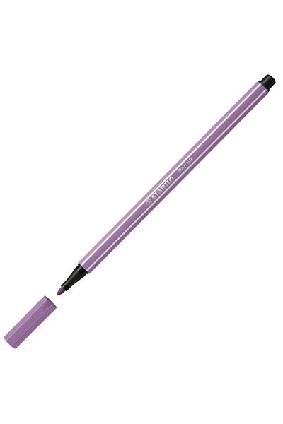 Stabilo 1 Mm Gray Violet Felt Tip Paint Pen - Pack of 10
