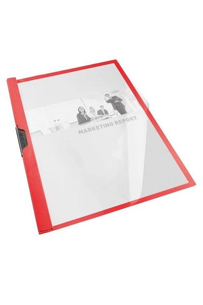 Esselte Red Back Clip - Compressed File563730 - Pack of 25